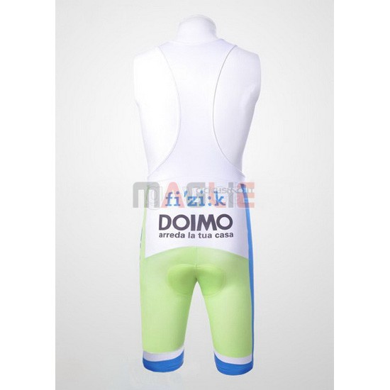 Maglia Liquigas manica corta 2011 bianco e verde