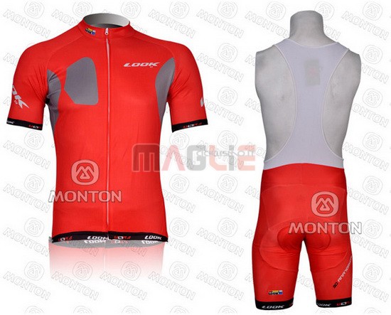 Maglia Look manica corta 2012 rosso - Clicca l'immagine per chiudere