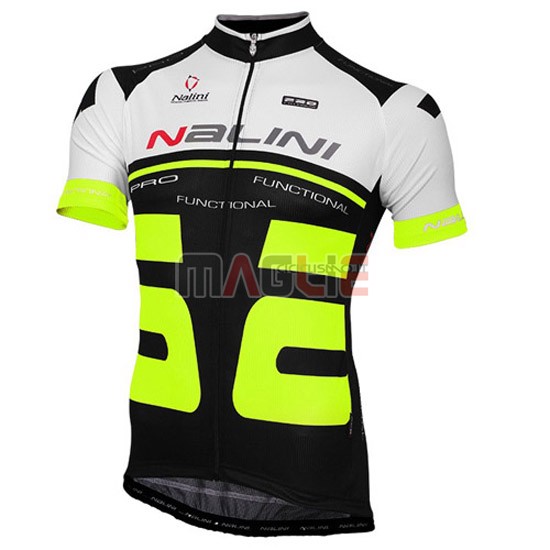 Maglia Nalini manica corta 2015 bianco e verde