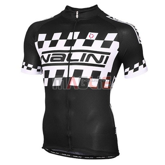 Maglia Nalini manica corta 2015 bianco nero