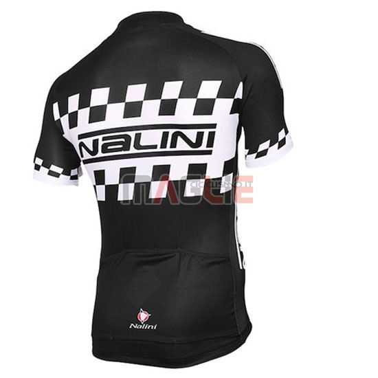 Maglia Nalini manica corta 2015 bianco nero