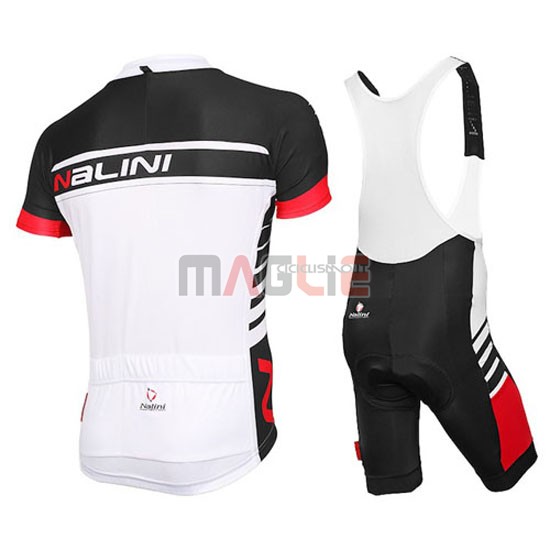 Maglia Nalini manica corta 2015 nero e bianco