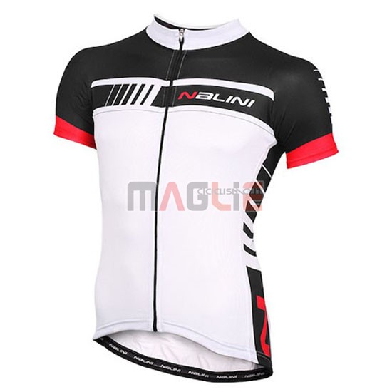 Maglia Nalini manica corta 2015 nero e bianco