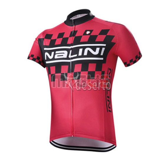 Maglia Nalini manica corta 2015 nero e rosso