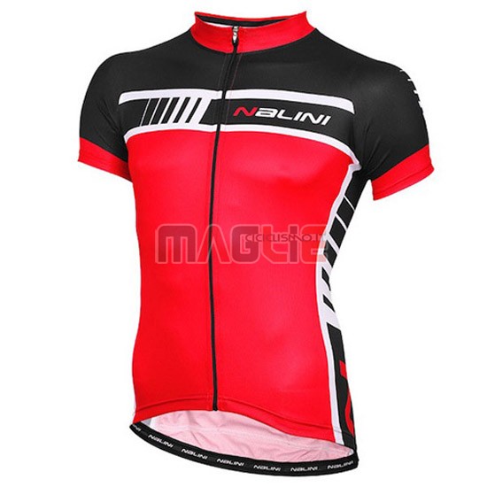 Maglia Nalini manica corta 2015 nero rosso