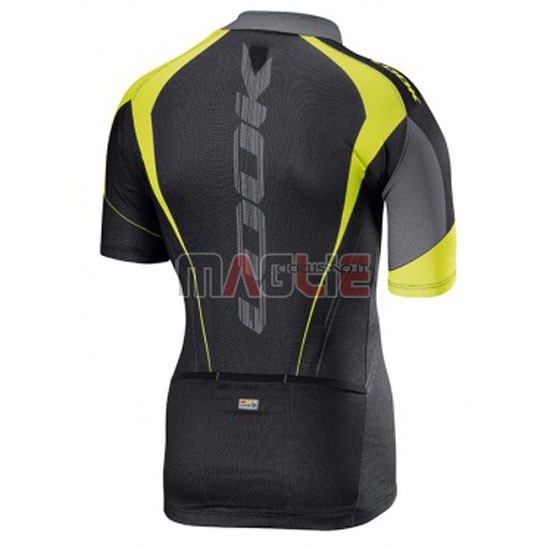 Maglia Look manica corta 2016 nero e giallo