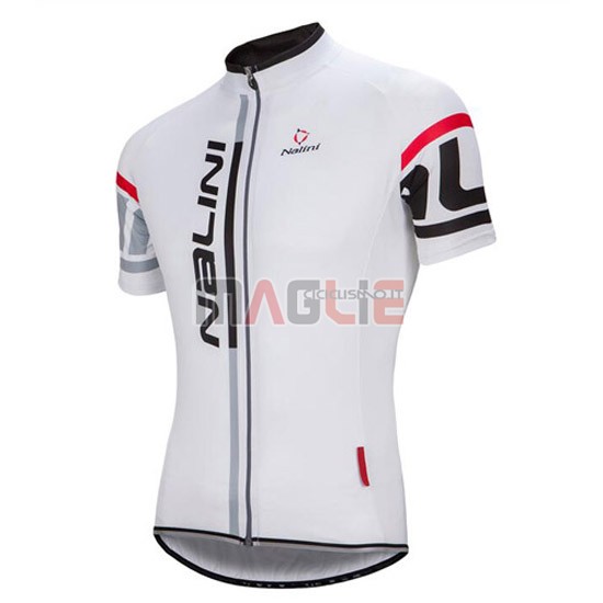 Maglia Nalini manica corta 2016 bianco e nero