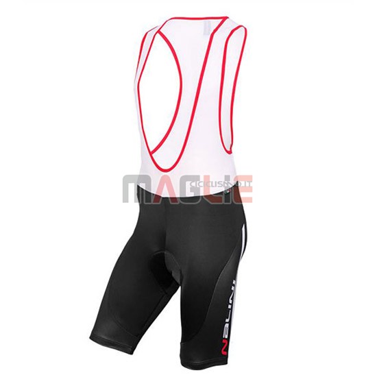 Maglia Nalini manica corta 2016 nero e rosso