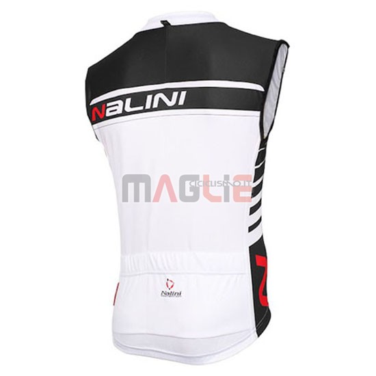 Gilet antivento Nalini 2015 bianco