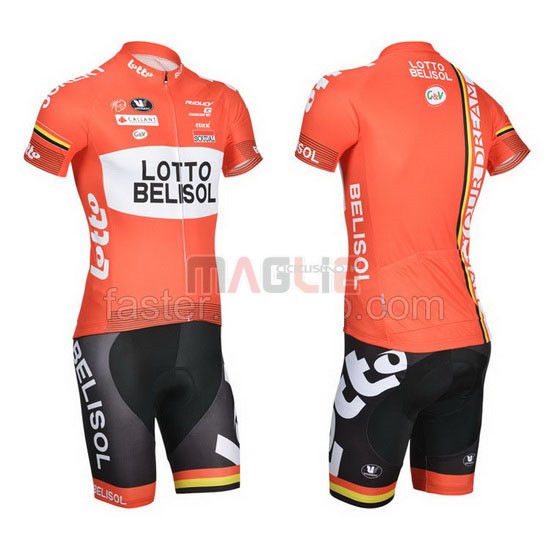 Maglia Lotto manica corta 2014 arancione