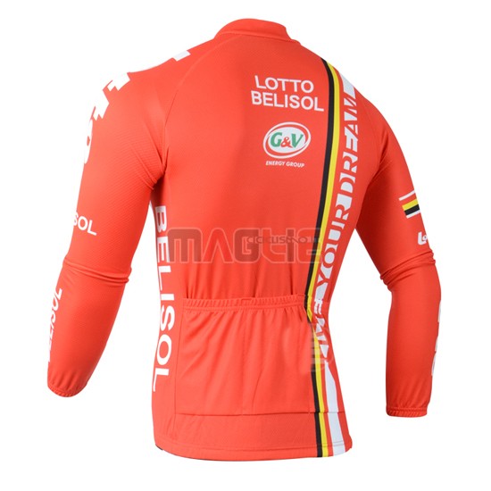 Maglia Lotto manica lunga 2014 arancione - Clicca l'immagine per chiudere