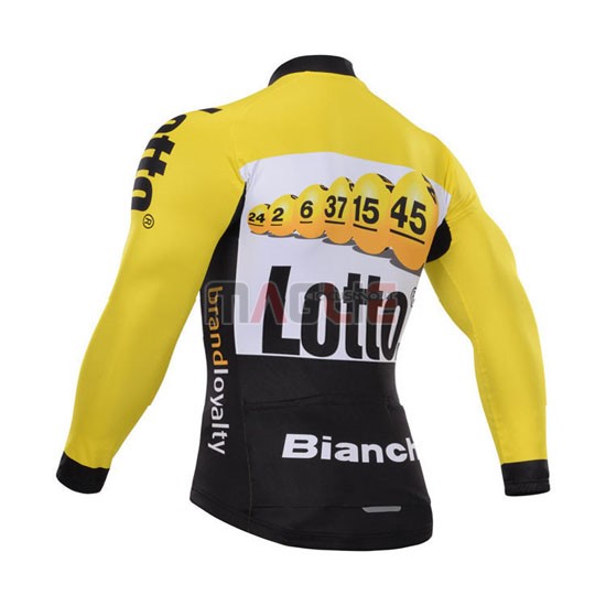 Maglia Lotto manica lunga 2015 nero e giallo - Clicca l'immagine per chiudere