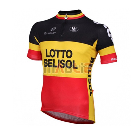 Maglia Lotto manica corta 2015 rosso e giallo - Clicca l'immagine per chiudere