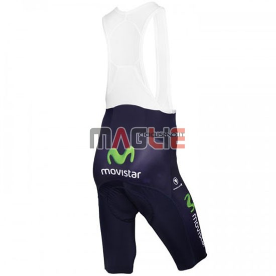 Maglia Movistar manica corta 2016 verde e blu