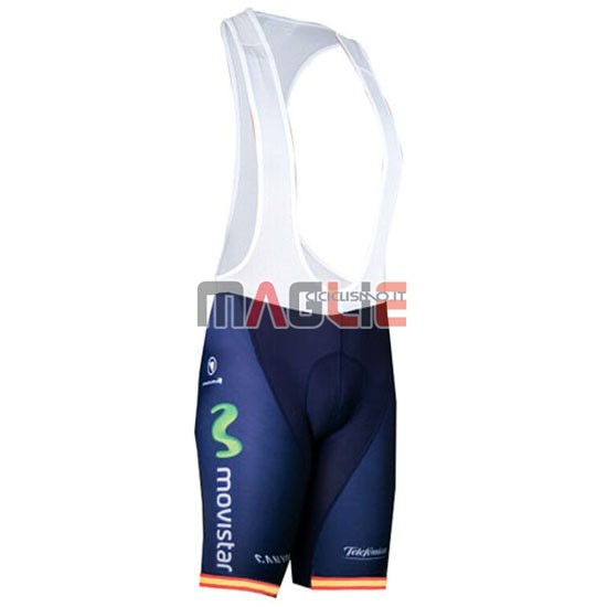 Maglia Movistar manica corta 2016 verde e nero