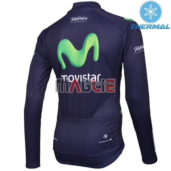 Maglia Movistar manica lunga 2016 verde e blu - Clicca l'immagine per chiudere