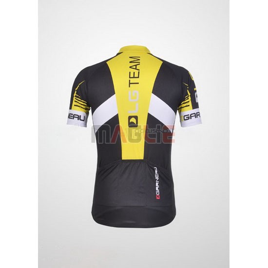 Maglia Louis Garneau manica corta 2011 nero e giallo