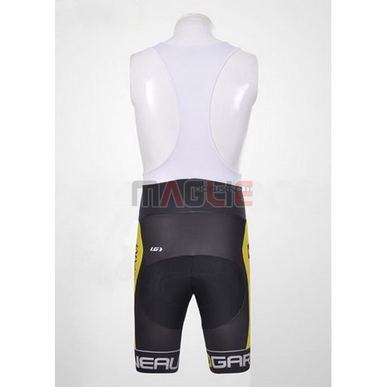 Maglia Louis Garneau manica corta 2011 nero e giallo