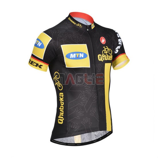 Maglia MTN manica corta 2014 nero e giallo