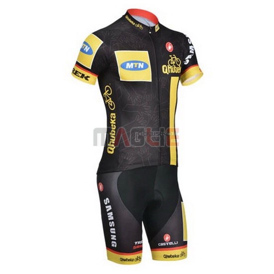 Maglia MTN manica corta 2014 nero e giallo