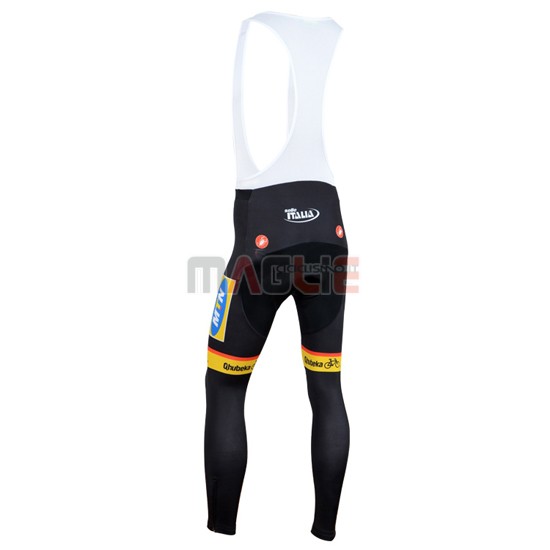 Maglia MTN manica lunga 2014 nero e giallo