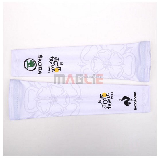 2014 Tour de France Manicotti Ciclismo bianco