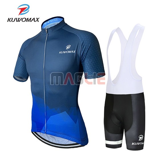 Maglia Kuwomax Manica Corta 2019 Blu - Clicca l'immagine per chiudere