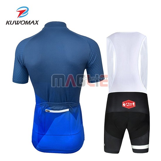 Maglia Kuwomax Manica Corta 2019 Blu