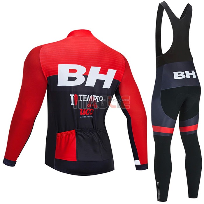 Maglia BH Templo Manica Lunga 2021 Rosso Nero - Clicca l'immagine per chiudere