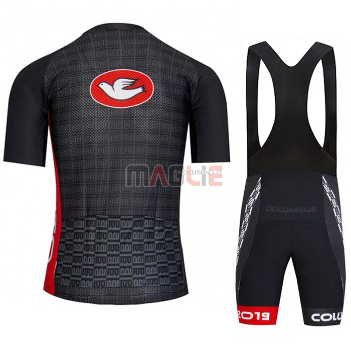 Maglia Columbus Manica Corta 2020 Nero