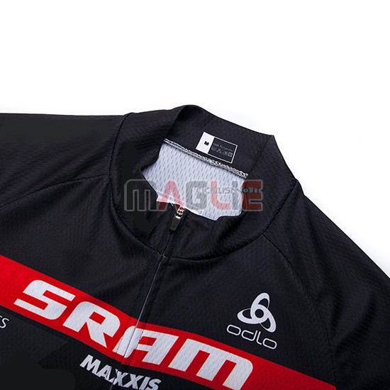 Maglia Sram Manica Corta 2019 Nero Verde - Clicca l'immagine per chiudere