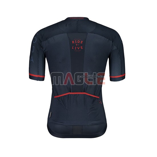 2018 Maglia Maloja PushbikersM Nero