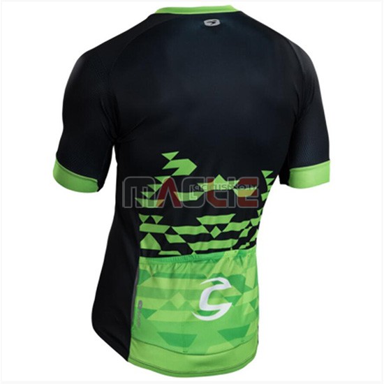 2018 Maglia Sugoi RS Training Manica Corta Nero e Verde