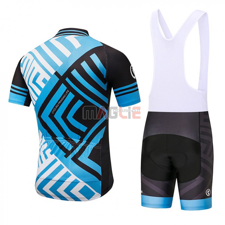 Maglia CPL Manica Corta 2018 Nero e Blu