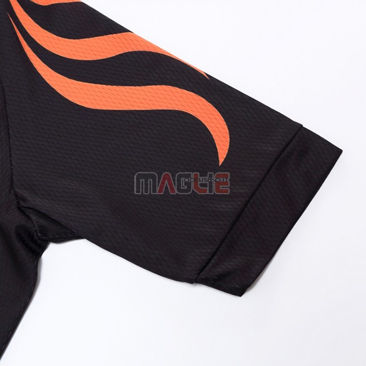 Maglia Snovaky Manica Corta 2018 Nero e Arancione - Clicca l'immagine per chiudere