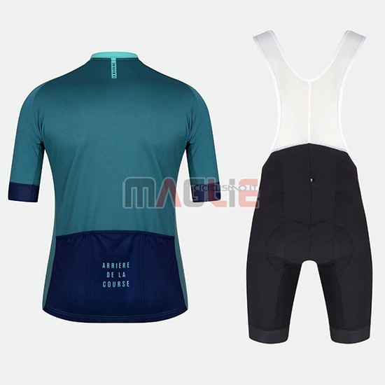 Maglia Tete de La Course Manica Corta 2018 Verde Blu