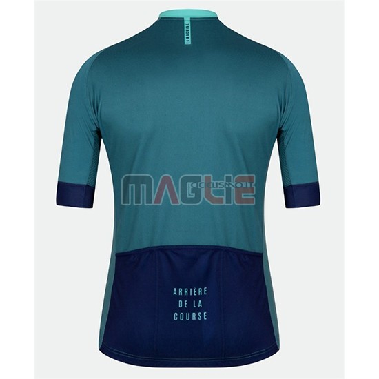 Maglia Tete de La Course Manica Corta 2018 Verde Blu