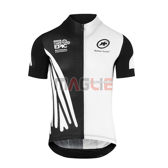 2018 Maglia Assos Manica Corta SS.Capeepicxc Bianco