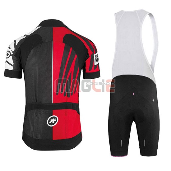 2018 Maglia Assos Manica Corta SS.Capeepicxc Rosso