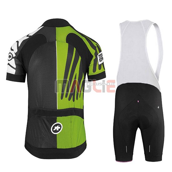 2018 Maglia Assos Manica Corta SS.Capeepicxc Verde