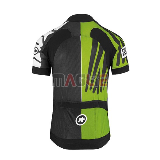 2018 Maglia Assos Manica Corta SS.Capeepicxc Verde