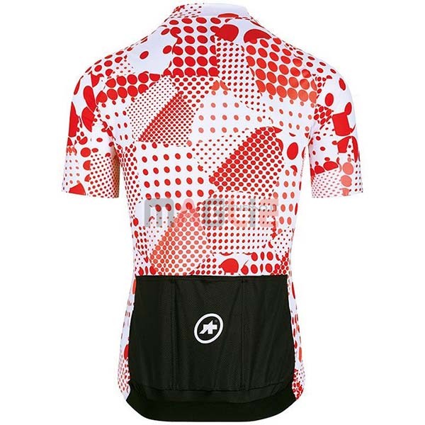 Maglia Assos Erlkoenig Manica Corta 2020 Rosso Bianco