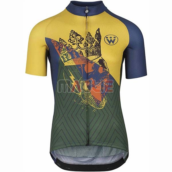 Maglia Assos Fastlane Wyndymilla Manica Corta 2020 Giallo Verde