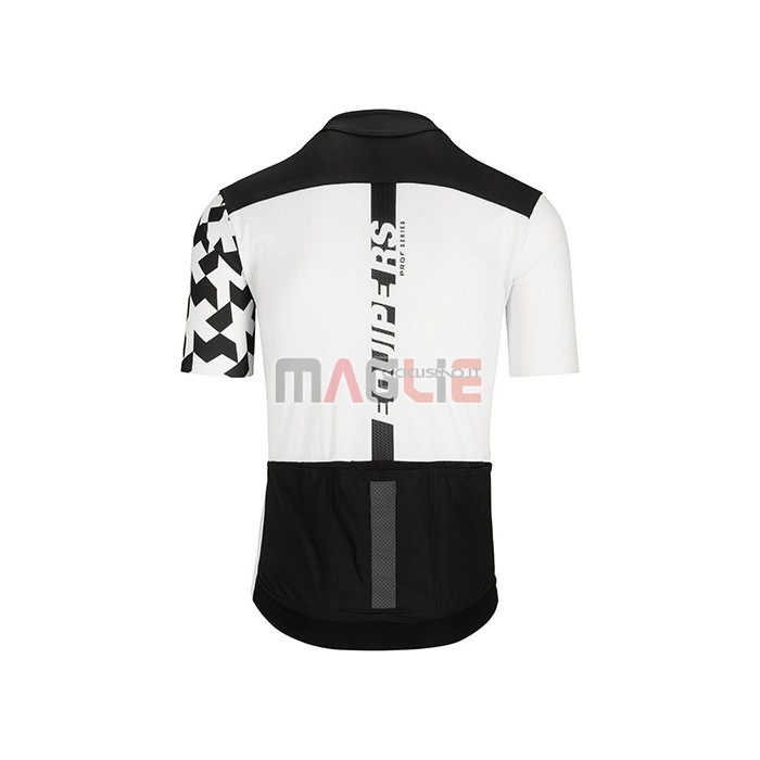 Maglia Assos Manica Corta 2021 Bianco Nero