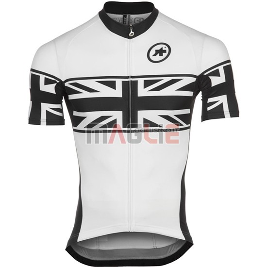 Maglia Assos manica corta 2016 bianco e nero