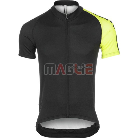 Maglia Assos manica corta 2016 giallo e nero