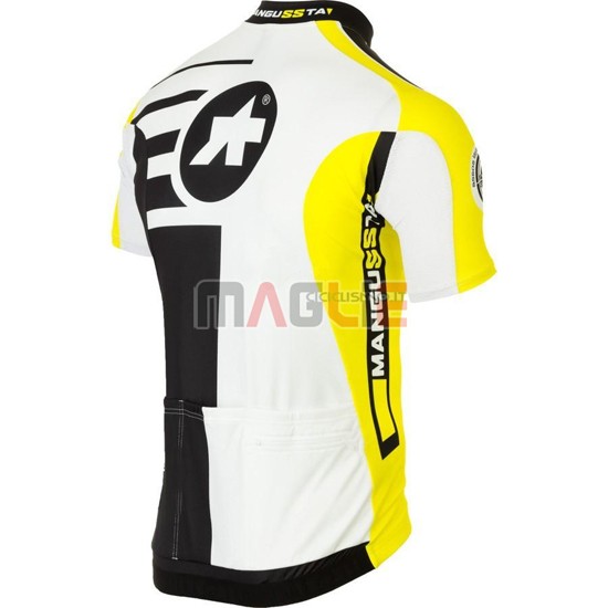 Maglia Assos manica corta 2016 nero e giallo