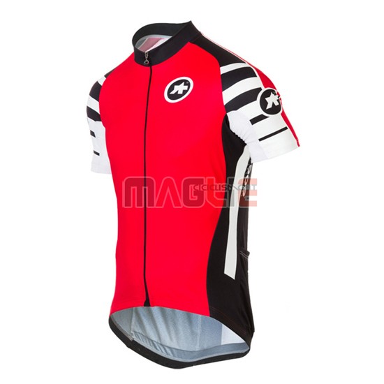 Maglia Assos manica corta 2016 nero rosso - Clicca l'immagine per chiudere