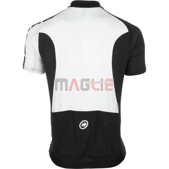 Maglia Assos manica corta nero bianco 2016