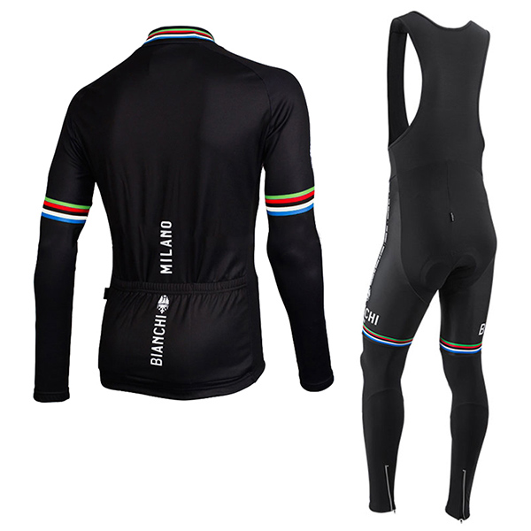 2017 Maglia Bianchi Milano ML nero